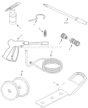 Page A Diagram and Parts List for PW1247  Campbell Hausfeld Pressure Washer